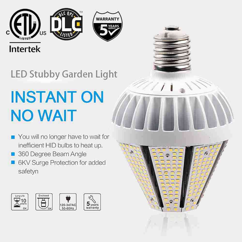 Corn Lights LED for Garage 60W 5000K 7,200LM with ETL DLC Listed AC100-277VAC - Image 11