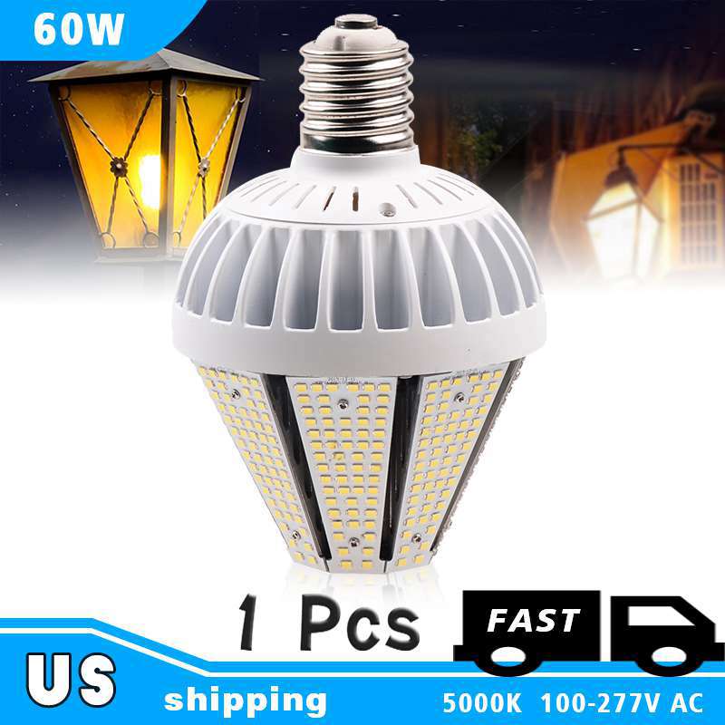 Corn Lights LED for Garage 60W 5000K 7,200LM with ETL DLC Listed AC100-277VAC - Image 10