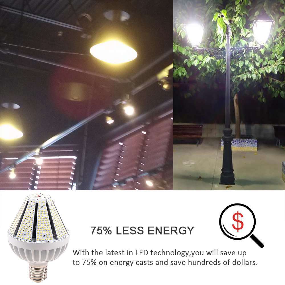 Corn Lights LED for Garage 60W 5000K 7,200LM with ETL DLC Listed AC100-277VAC - Image 21