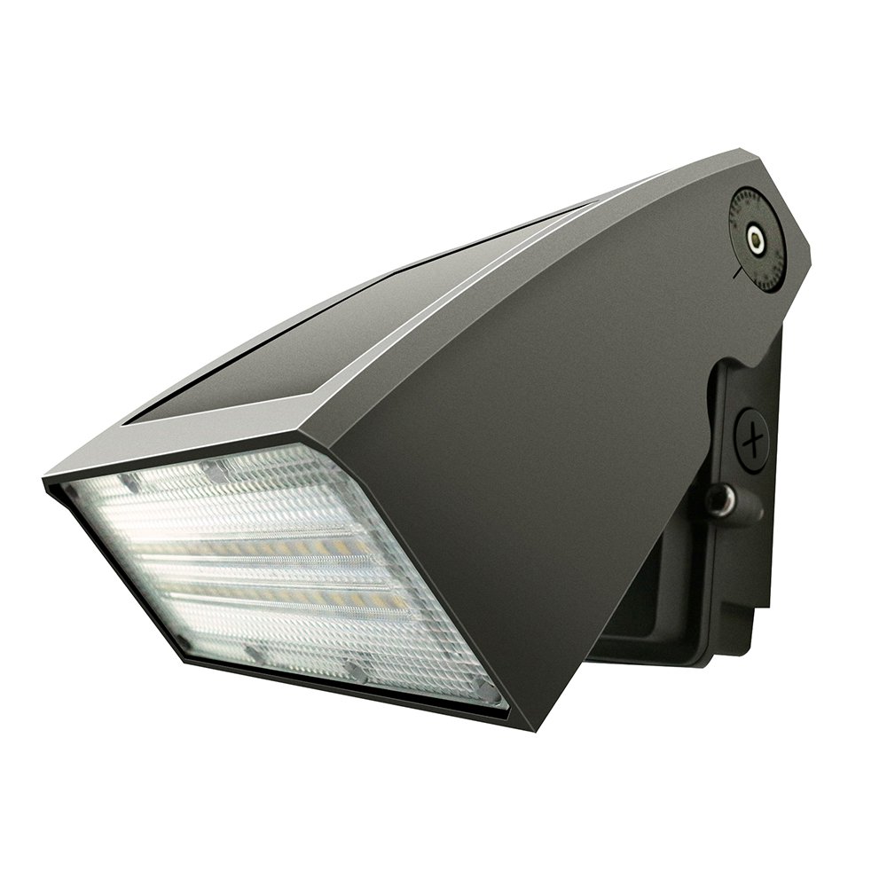 5000K IP65 12,000 lumens Glass Lens Outdoor AC 347-480V Details about   100W LED WALL PACK 