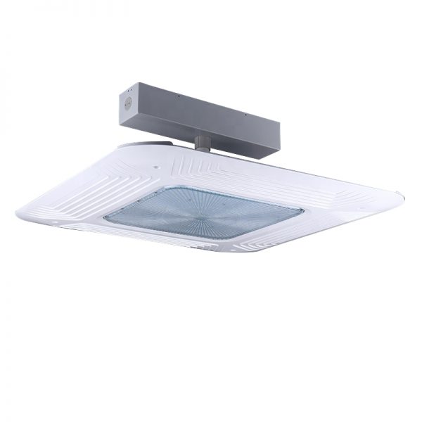 LED Gas Station Canopy Lights 150W 5000K 19,000Lm with 100-277VAC White