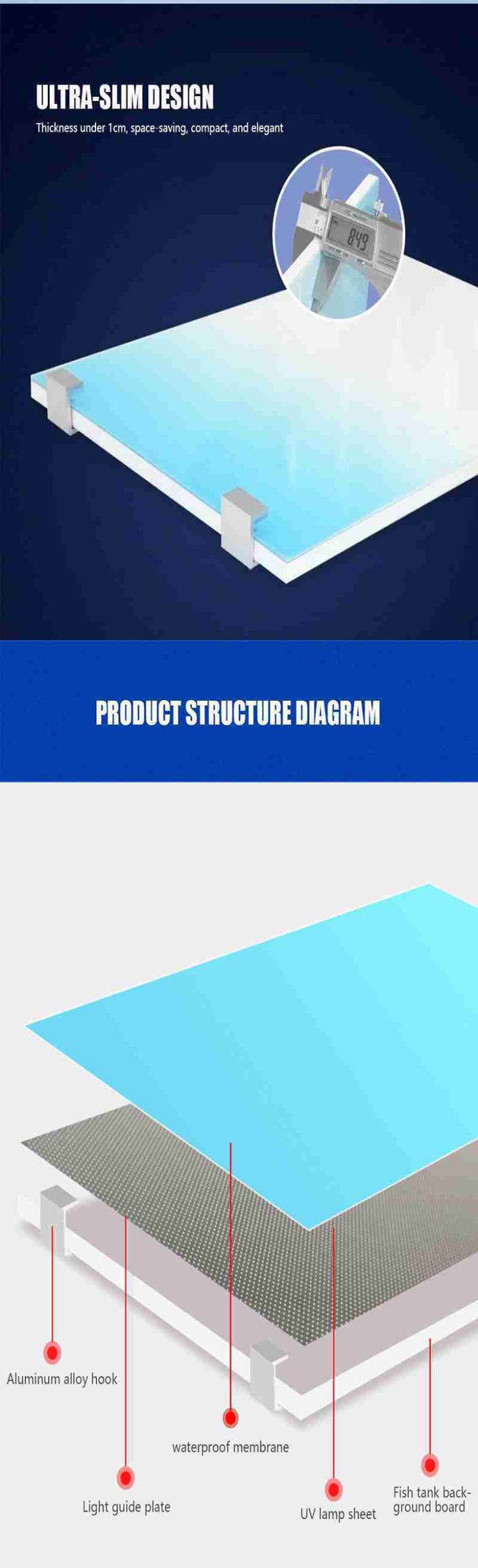 Color Changing Board Fish Aquarium Lamp - Image 12