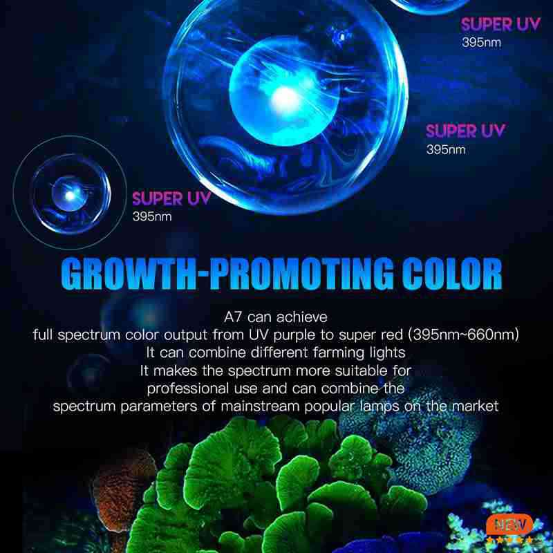 Fish Aquarium Lights 60W 90W 100W 108W Aquarium LED Bulb - Image 4